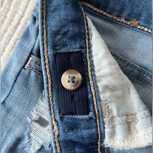 high-rise wide leg kids jeans from abercrombie kids